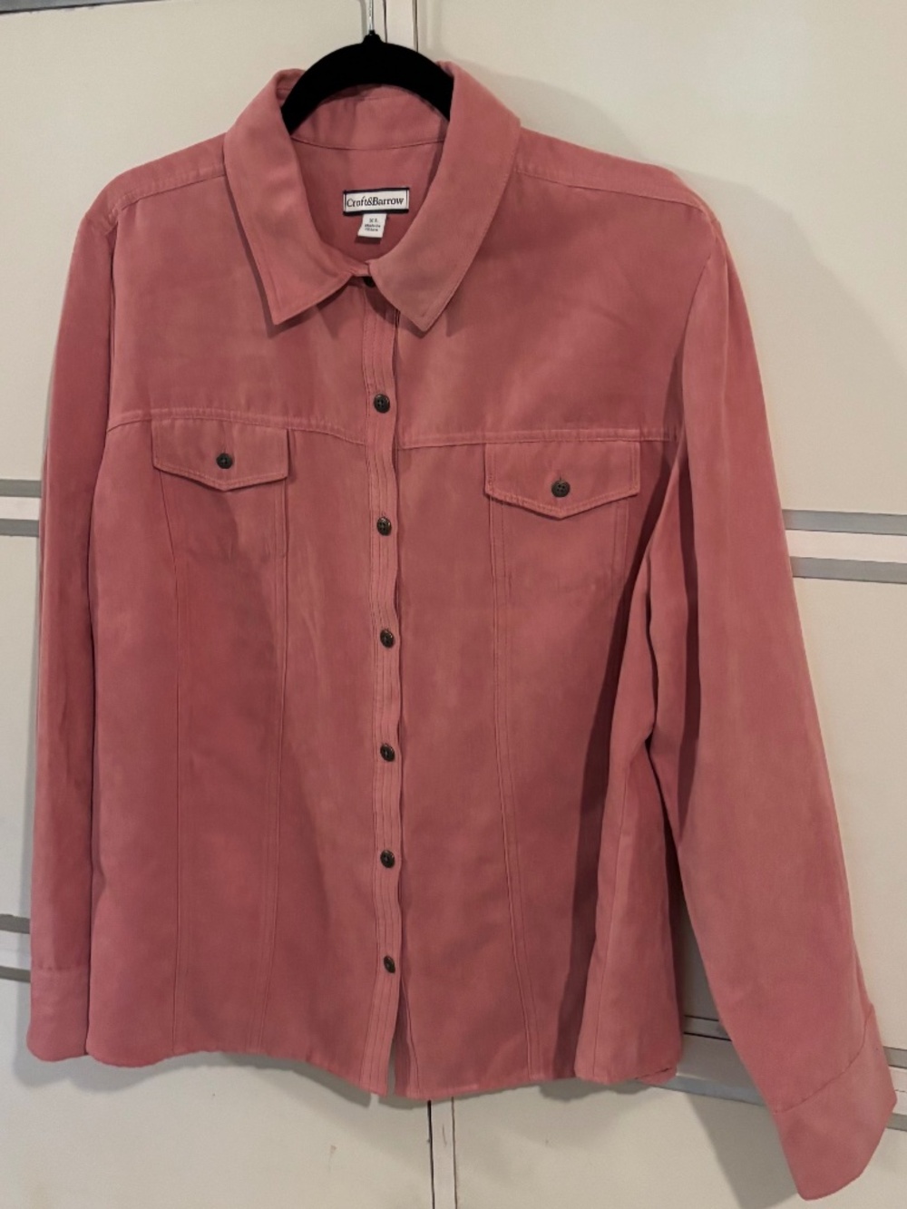Croft & Barrow Women’s Button Down Shirt Long Sleeves Sz Xlarge